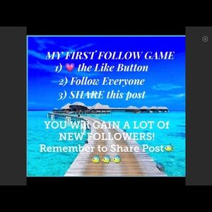 Follow Game 🦋🦋🦋 GAIN FOLLOWERS 😊😊😊
